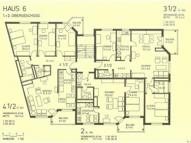 Apartment mieten in Berikon, Aargau