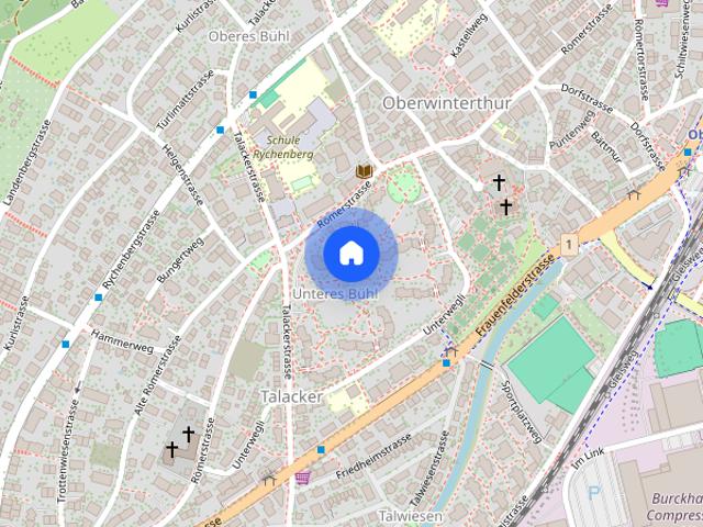 Apartment mieten in Talacker, Winterthur