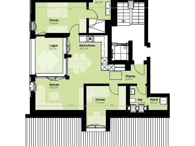 Apartment mieten in Wilchingen, Schaffhausen