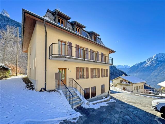 Attikawohnung kaufen in Morcles, Waadt