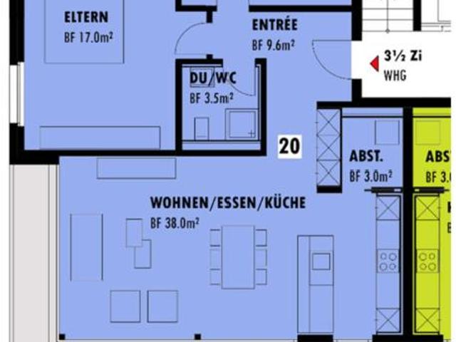 Wohnung mieten in Vilters-Wangs, St. Gallen