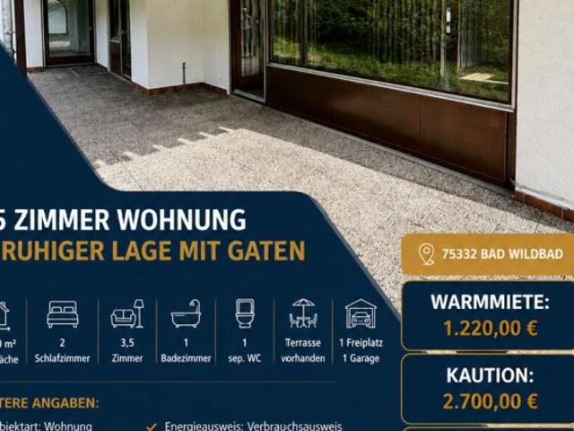 Wohnung mieten in Bad Wildbad, Baden-Württemberg