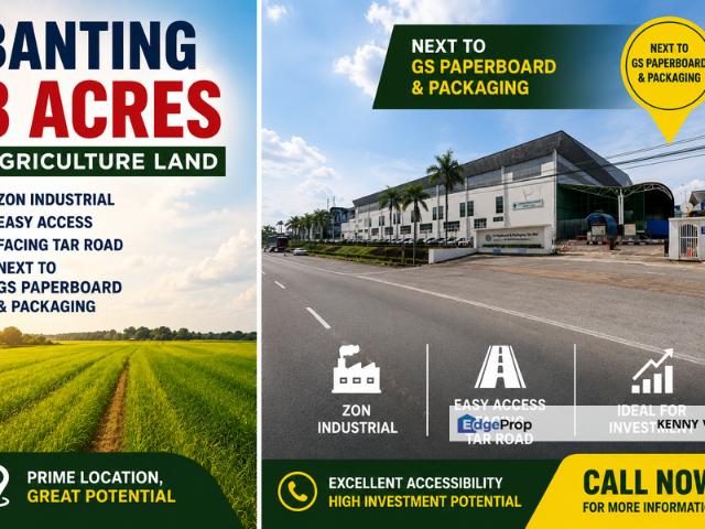 Warehouse for sale in Banting, Selangor