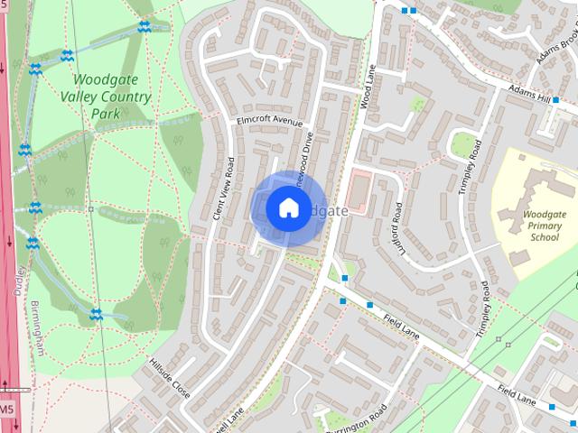 House for rent in Woodgate, West Midlands
