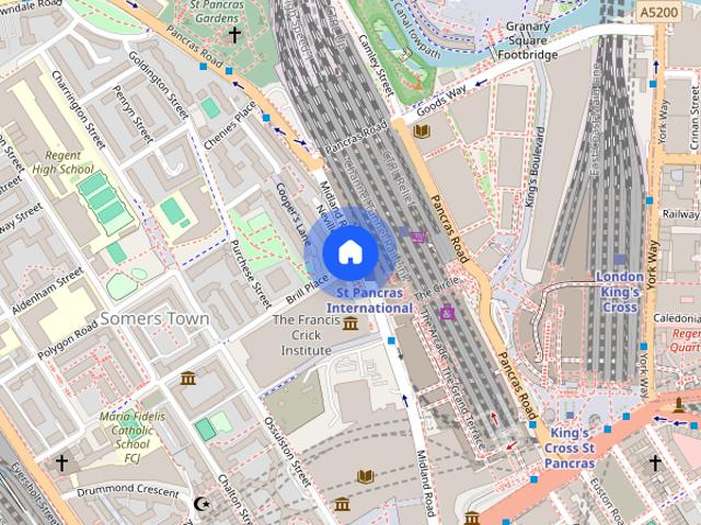 Apartment for rent in Somers Town, Greater London