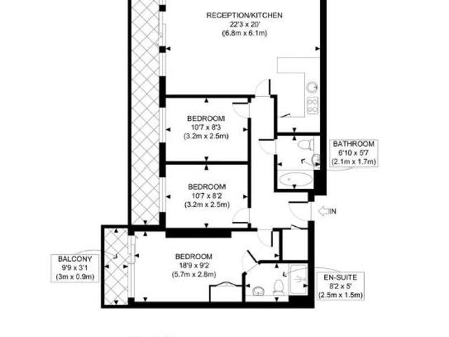 Flat for sale in Colindale, Greater London