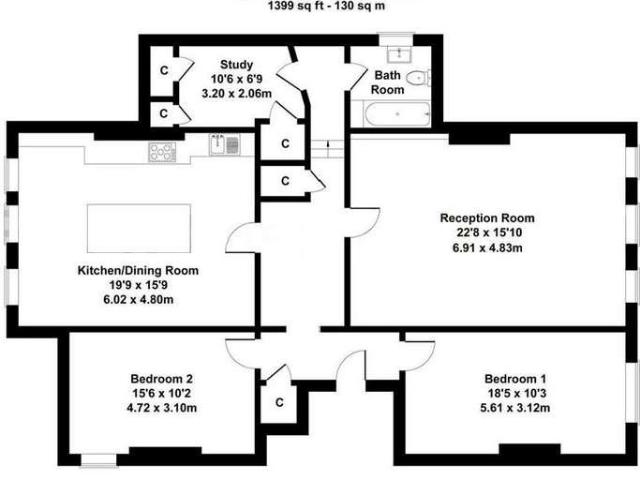 Flat for sale in Eastbourne, East Sussex