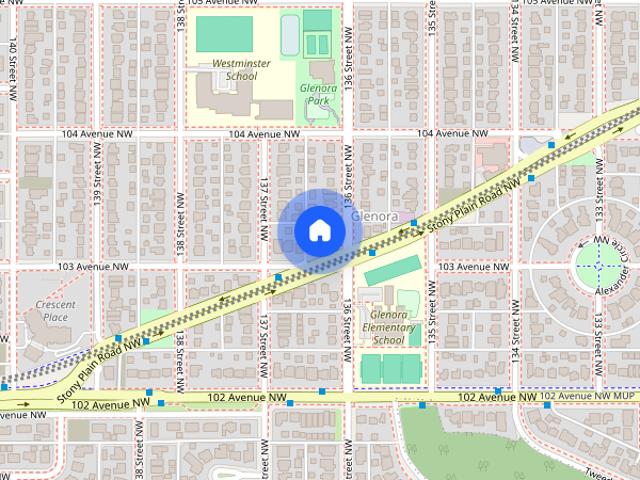 Townhouse for rent in Glenora, Edmonton