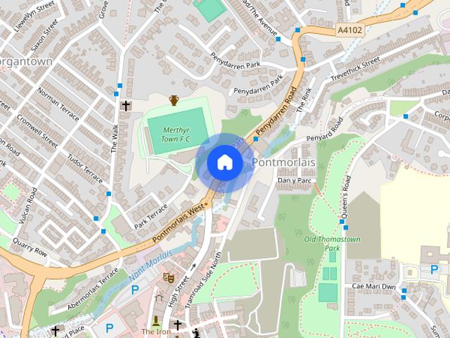 Room for rent in Park, Merthyr