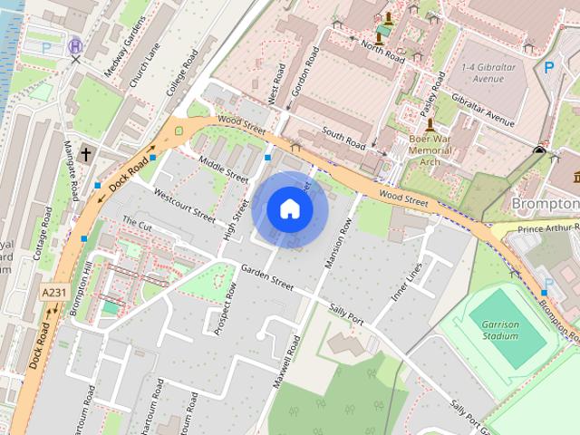 Apartment for rent in Brompton, Gillingham