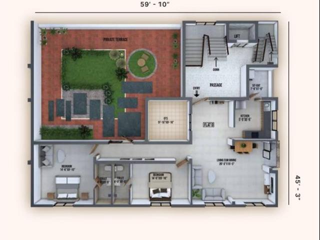 Flat for sale in Pondicherry, Union Territory Of Puducherry