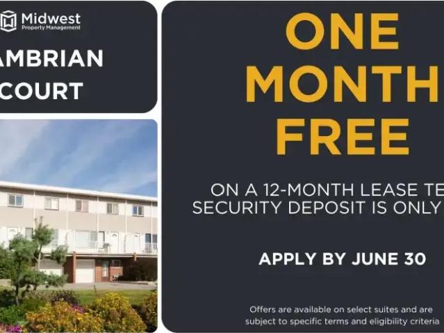 Apartment for rent in Northwest, Alberta