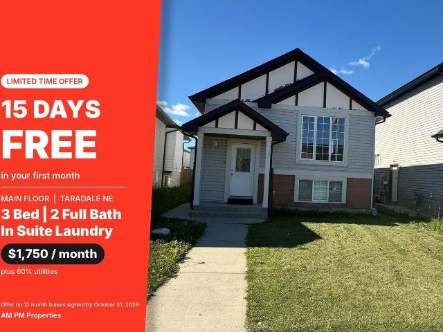 Apartment for rent in Taradale, Calgary