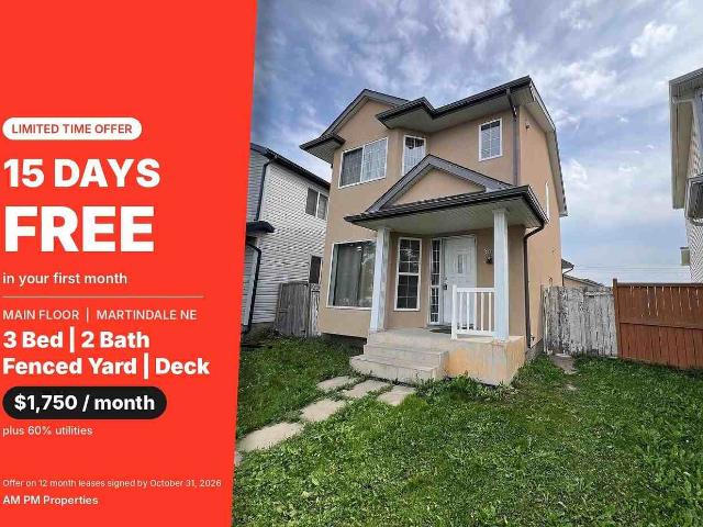 Apartment for rent in Martindale, Calgary