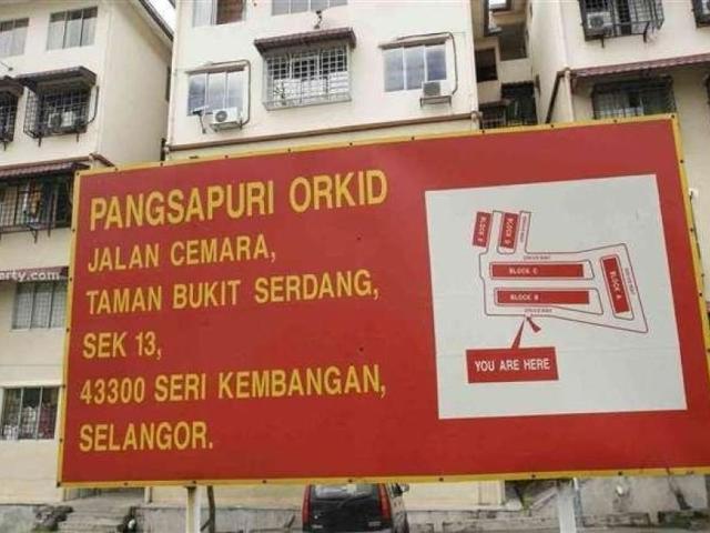 Apartment for rent in Bukit Jalil