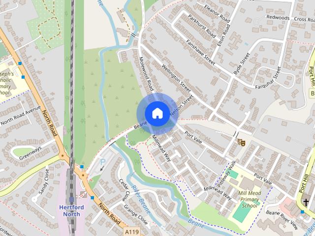 Apartment for rent in Hertford, Colliers End