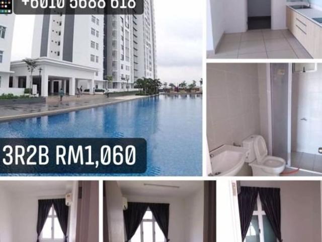 Apartment for rent in Kampung Ah Siang, Johor Bahru