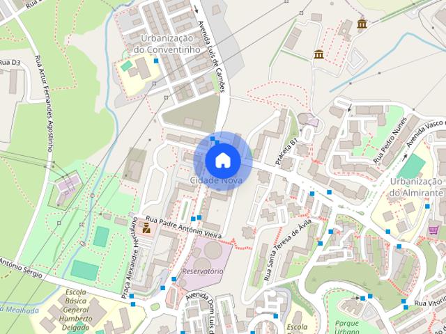 Apartamento alugar em Cidade Nova, Santiago Dos Velhos