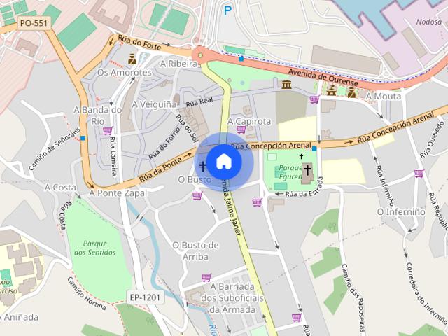 Apartamento en alquiler en Santa María do Porto de Marín, O Morrazo