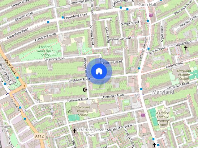 Apartment for rent in Maryland, Greater London
