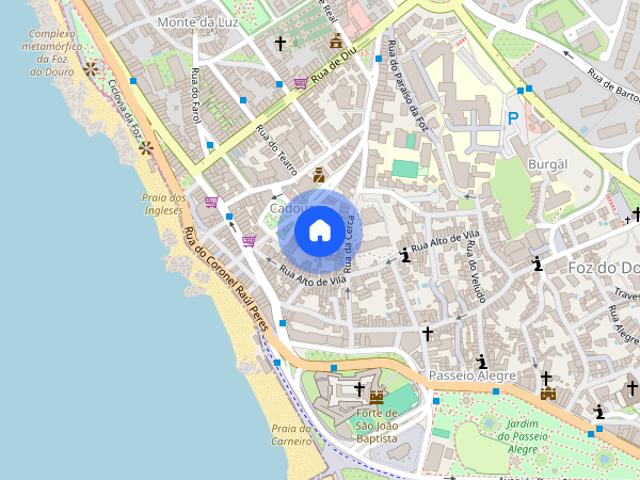 Apartamento alugar em Porto, Aldoar