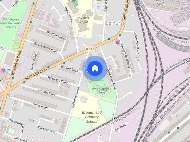 Apartment for rent in London Borough of Croydon, Selhurst