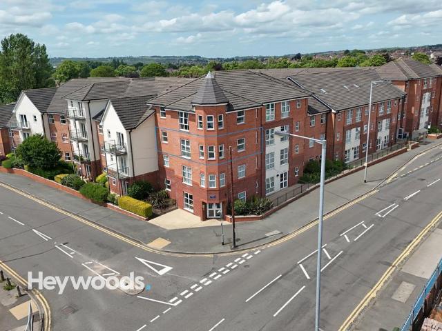 Flat for sale in Porthill, Butterton