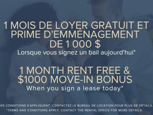 Apartment for rent in Chomedey, Quebec