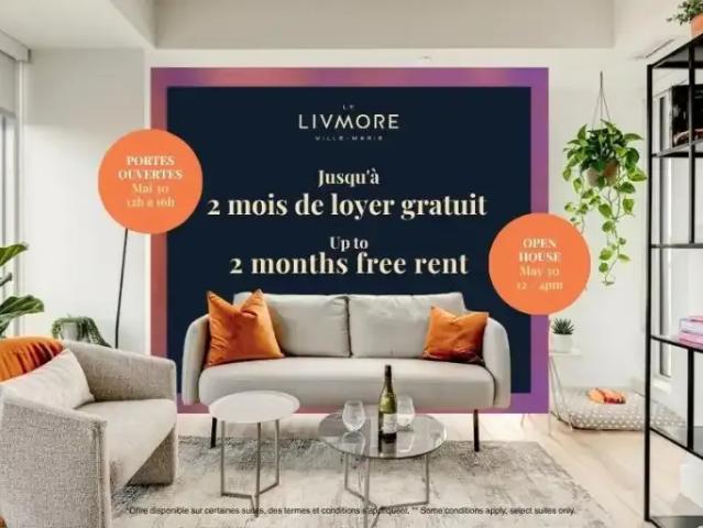 Apartment for rent in St. Leonard's, Quebec