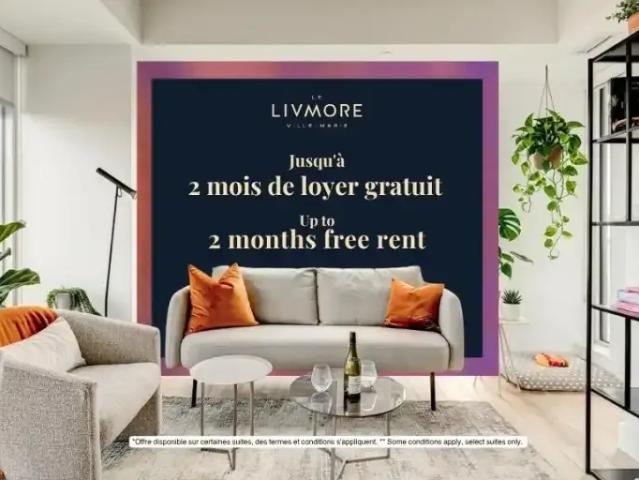 Apartment for rent in St. Leonard's, Quebec