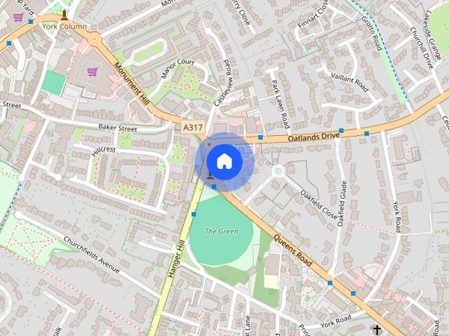 Apartment for rent in Weybridge, Elmbridge