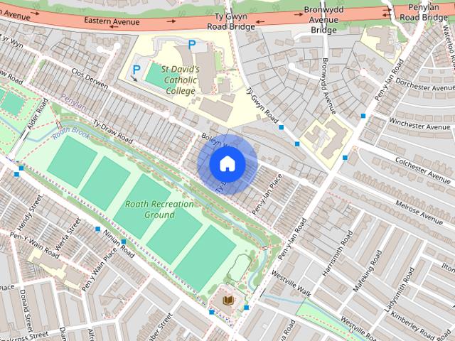 Apartment for rent in Penylan, Falcon Lodge