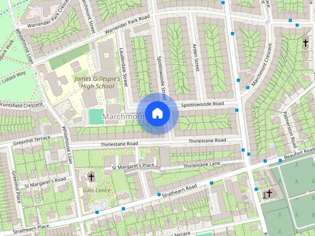 Apartment for rent in Marchmont, Scotland