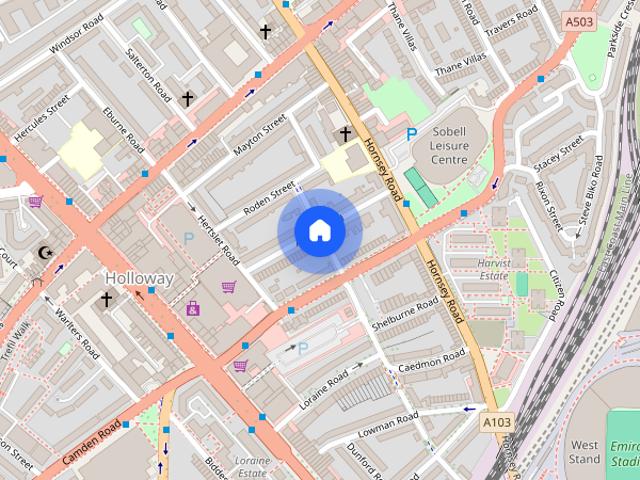 Townhouse for rent in Holloway, Lower Holloway