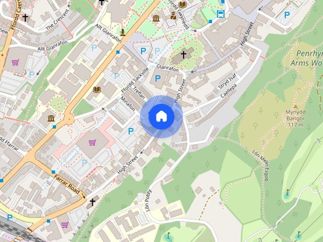 Apartment for rent in Upper Bangor, Bangor