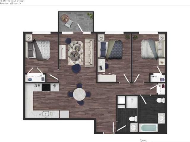 Condo for rent in Boston, Massachusetts
