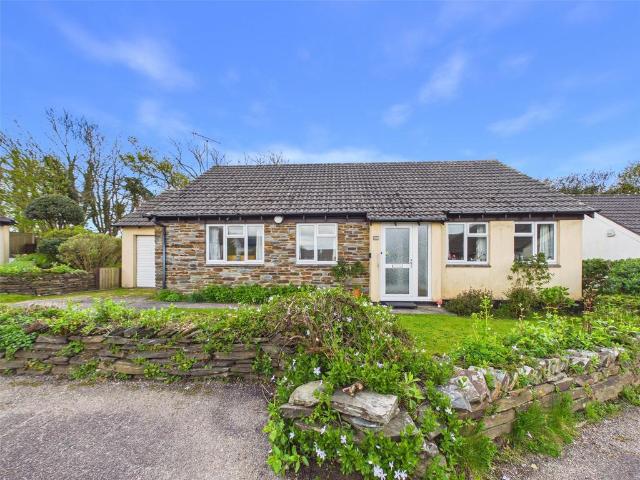 Bungalow for sale in St Teath, Cornwall