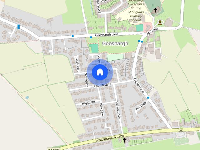House for rent in Goosnargh, Preston