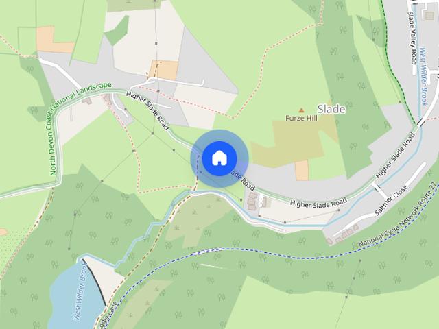 House for rent in Slade, Kentisbury