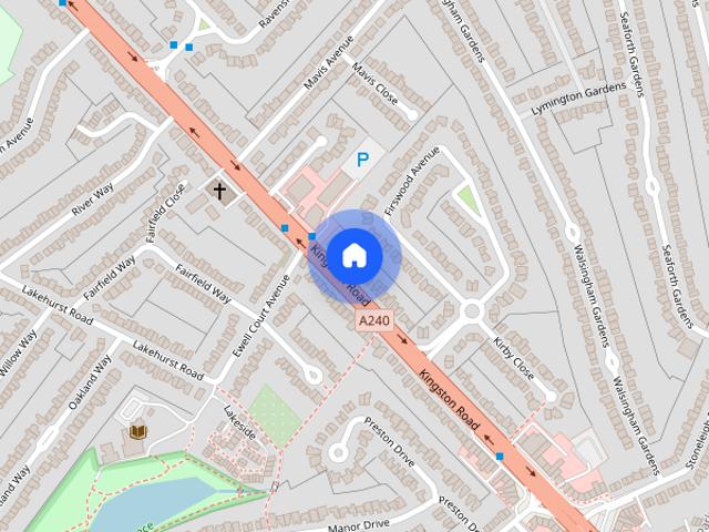 House for rent in Stoneleigh, Ewell