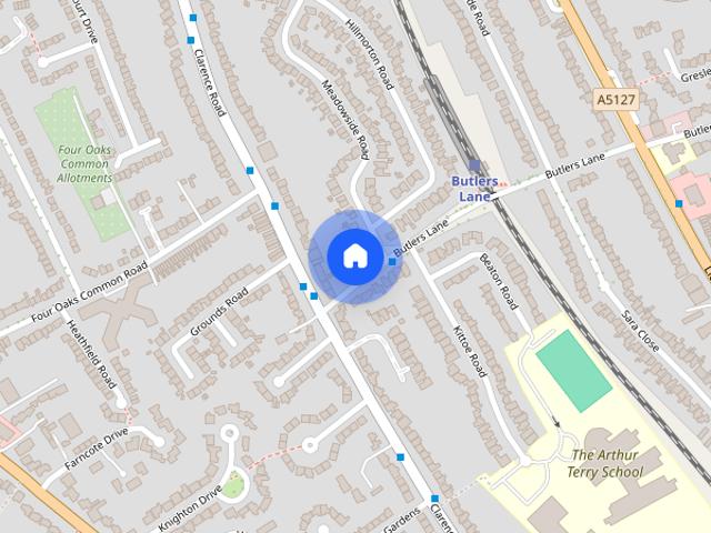 House for rent in Four Oaks, West Midlands