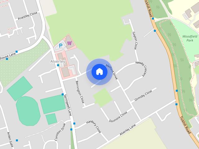 House for rent in Alverley, South Yorkshire