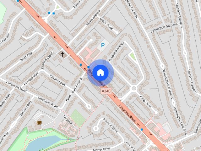 House for rent in Stoneleigh, Ewell