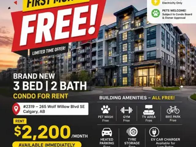 Condo for rent in Northwest, Alberta