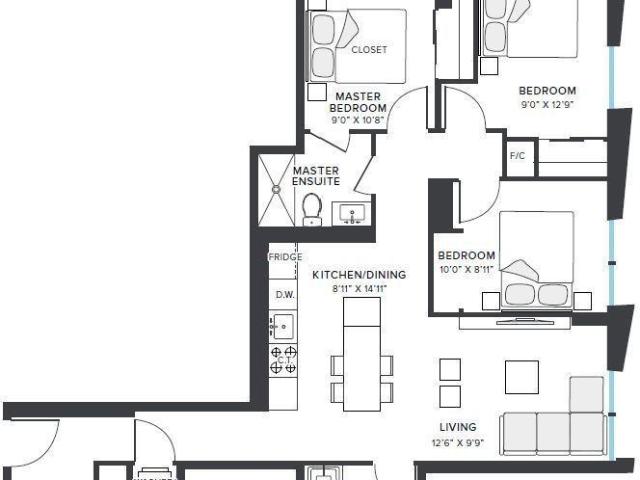 Condo for rent in Woburn, Ontario