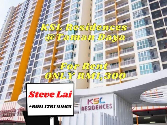 Apartment for rent in Tebrau, Johor