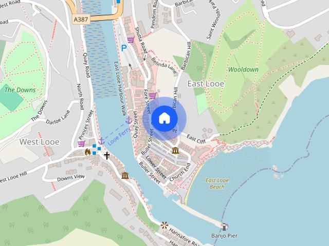 House for rent in Plaidy, Looe