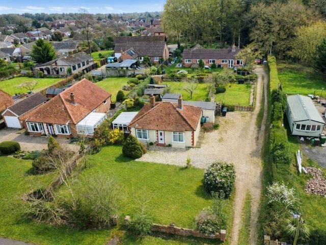 Bungalow for sale in East Tuddenham, Norfolk