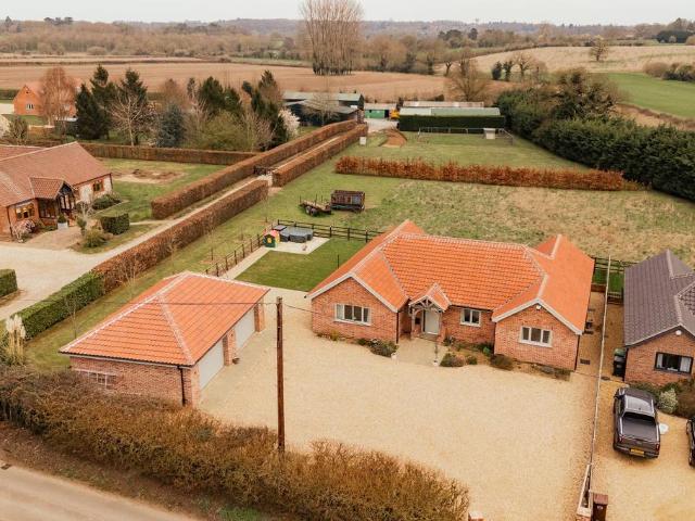 Bungalow for sale in East Tuddenham, Norfolk