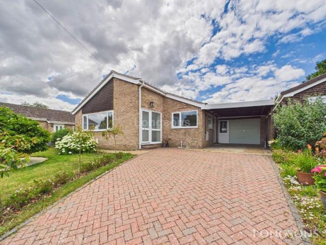 Bungalow for sale in East Tuddenham, Norfolk